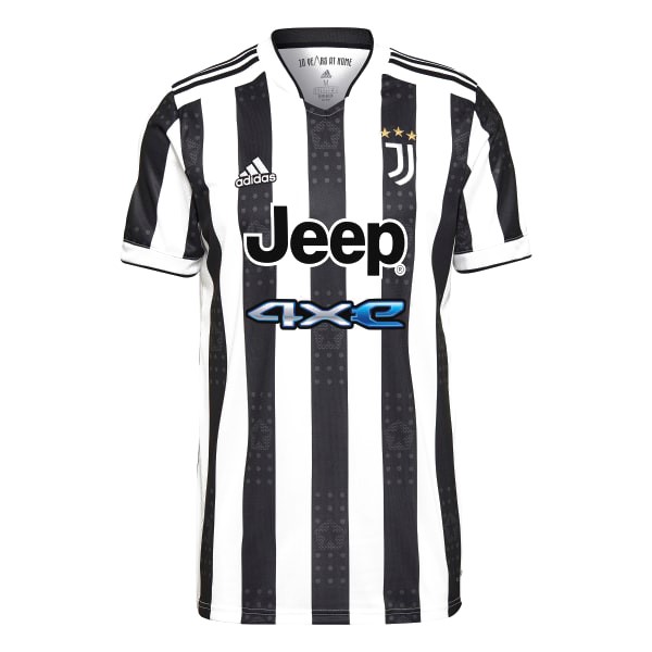 Camiseta Juventus 1ª Kit 2021 2022 Blanco Negro